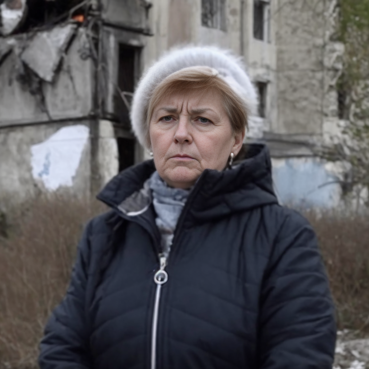 L'histoire de Larysa Tyshchenko, qui a survécu à l'occupation de Borodianka, dans la région de Kiev